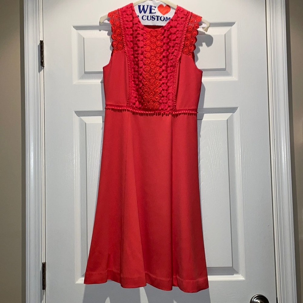 Ann Taylor Coral Dress